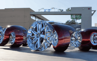 Elevate Your Vehicle’s Style with Custom Wheels Featuring Chrome Finish